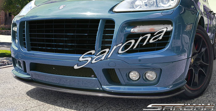 Custom Porsche Cayenne  SUV/SAV/Crossover Front Lip/Splitter (2007 - 2012) - $890.00 (Part #PR-013-FA)